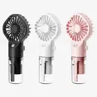 Portable Misting Fan Mini Makeup Lash Fans Nano Spray Water Spray Mist Fan