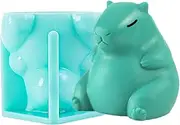 Capybara Ice Cream Mold - Capybara Ice Cream Mousse Candle Making Mould - Capybara Mold Animal Mold Candle Mold for Mousse Cake, Chocolate Ice Cubes