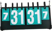 Volleyball Scoreboard Flipper Digital Soccer Scoreboard Large Font Steel Plate Material for Sports Competitions