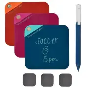 Boogie Board VersaNotes Starter Pack Reusable Notes Tricolor 3/Pack (VN10M60001)
