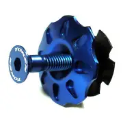 gobike88 TOKEN TK290 Alloy Headset Cap, 1-1/8", Blue, C55