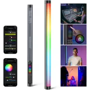 NEEWER TL60 RGB Tube Light, Full Color RGBWW Handheld LED Video Lighting Wand