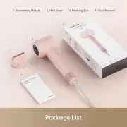 NEW!! Dreame Gleam High-Speed Hair Dryer -Ionic, 4 Temp, Smoothing Nozzle