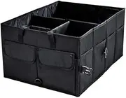ATATHXHQay Big Capacity Car Trunk Organizer Eco-Friendly Durable Collapsible Cargo Storage Tool Auto Trucks