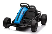 24V Go Kart Rambler with Drift Function - Blue