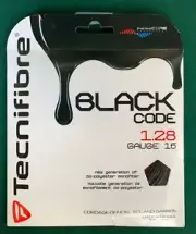 NOS Tecnifibre BLACK CODE 1.28 16gauge 40' co-poly tennis string ROLAND GARROS