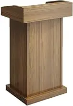 Lectern Podium Stand, Lectern Podium Stand,Podium Table Hosting Reception Desk Presentation Wooden Lectern Stand Lectern Speaking Lectern Church Ideal for Sermons and Prese,