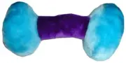 Dumb Bell, Quality Plush Squeaker Dog Toy, Plush Light Weight Work Out! NWT