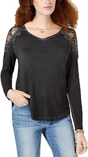 [American Rag] Juniors' Lace-Shoulder Strap-Back Top