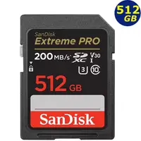 在飛比找蝦皮商城優惠-SanDisk 512GB 512G SDXC 200MB/