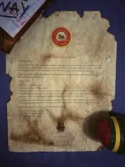 Fallout New Vegas NCR Recruitment Letter (Distressed)
