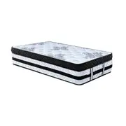 Laura Hill King Single Mattress Bed Size Euro Top 5 Zone Spring Foam 34cm Bedding Pocket
