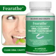 Oral cleaning dietary supplement to prevent tooth decay and Helicobacter pylori