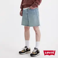 在飛比找蝦皮商城優惠-Levi's® 468StayLoose 中腰膝上不收邊寬鬆