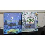 USBORNE PEEP INSIDE NIGHT-TIME,THE ZOO,THE FARM,THE GARDEN