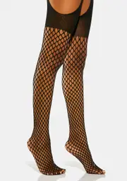 You're Mine Suspender Tights
