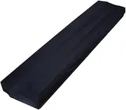 CIMAXIC Key Elastic Cloth Cover for Electric Piano Durable Dust Cover for Keyboard Breathable Stretchable Protection Against Dirt and Debris Black