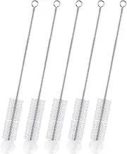 Baby Bottle Brush | Baby Bottle Scrubber Cleaning Brush | 5X Long Handle Scrubber, Flexible Bendable Cup Washer Kitchen Accessories for Mugs, Flask, Wine Decanter