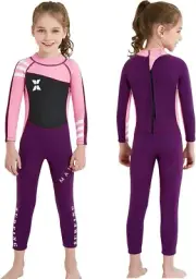 Wetsuit Kids Full Suits 2.5mm Neoprene Wet Suit Size Medium Keep Warm ~NEW~
