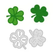 Four Leaf Lucky Clover St. Patrick's Day Clovers Die Cut Irish Ireland Luck