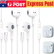 USB Type C Headphones Earphone & MIC Microphone Headset For Samsung iPhone 16 15