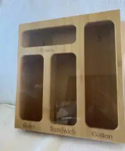 Zenify Bamboo Storage & Organization ziplock bags