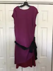 NWT Narciso Rodriguez Kohl's Pink Red Later Dress XL