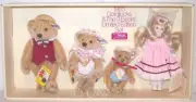 Vintage Steiff Suzanne Gibson 1985 Goldilocks & 3 Bears Limited Edition Set NRFB