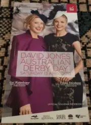 RaceBook Black Caviar Race Book 2013 Australia Derby Day Race Book Horse Racing
