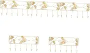 HOMSFOU Coat Hat Hanger Wall Mounted Hook Hat Hook Coat Hanger Rack Home Supplies