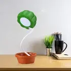 Cactus Table Lamp Boys Girls USB Bedside Light Modern Touch Switch LED Night