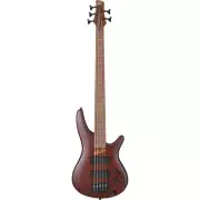 Ibanez SR505E-BM SR Standard Series 5-String Electric Bass, Brown Mahogany