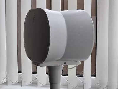 Pair of Sonos Era 300 Adapter for Sanus Speaker Stands (for Sonos One SL) White