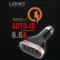 在飛比找博客來優惠-【LOTUS】LDNIO 快速QC2.0 車充 6.6A 4