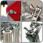 1/2-12 1/4-20 3/16-24 3/8-16 5/16-18 Butterfly Wing Nuts Carbon Steel Hand Nuts