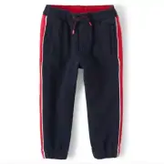 Gymboree Boys Side Stripe Jogger Pants - Every Day Play blue Size 8 NWT