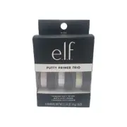 e.l.f. Putty Primer Trio, Poreless/Matte/Luminous, 3 x 0.14 oz ea, NEW SEALED
