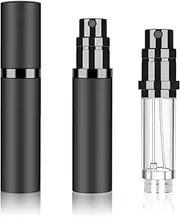 PTGRSWK 2PCS 5mL Perfume Atomiser – Refillable Travel Perfume Spray Bottle – Leakproof Atomiser for Men & Women