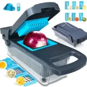 11 in 1 Food Vegetable Cutter Slicer Salad Fruit Peeler Dicer Chopper Kitchen
