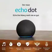 Amazon Echo Dot 5. Generation Smart Lautsprecher - Anthrazit - OVP/NEW