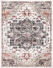 Lagoon Oriental Light Grey Rug
