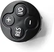 XEDLAMP Car Cruise Control Button, for MINI, for Cooper R55 R56 R57 R58 R59 R60 R61 Car Steering Wheel Multifunction Audio Cruise Control Switch Button Trim Cover Steering Wheel Control Switch Panel(B