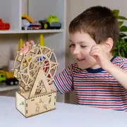 Ferris Wheel Music Rotation Ferris Wheels Decoration Wood Brain Teaser latest