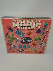 Jumbo Box of Magic 3 Bees & Me KIDS toy 75 MAGIC TRICKS & WAND NEW IN BOX