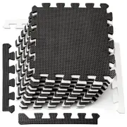 DEAYOU 16 Tiles Foam Mat, EVA Foam Mat, Soft Exercise Mats for Fitness, Play,...