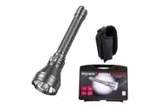 Powa Beam Asteroid-V2 Long Range Rechargeable LED Torch 1400m Warm (F-AV2)