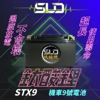 在飛比找momo購物網優惠-【SLD】鈦酸鋰STX9(同YTX9-BS GTX9-BS 