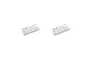 2PK Moki 4 Socket Electrical Powerboard w Switches Home Office Power Ext White