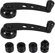 Homoyoyo 1set Car Window Crank Handle Replacement Sturdy Metal Design Easy Installation for Small Trucks Manual Window Adjustment Tool and Lightweight Car Accessory