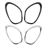 2pcs Head Lamp Cover 51139801573 Replacement For Mini Cooper R60 Countryman